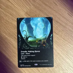 1x EVENDO, WAKING HAVEN (279) (BORDERLESS) Edge Of Eternities EOE Magic MTG - Image 1