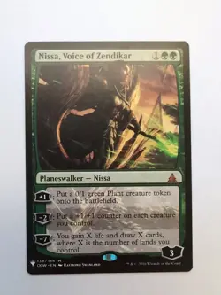 MTG Nissa, Voice Of Zendikar (LIST) The List Reprints Regular Mythic 138/184 - Image 1