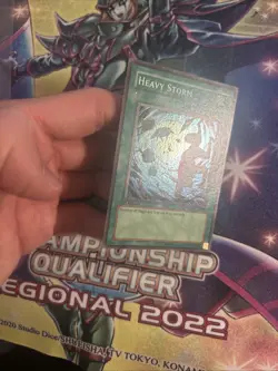 (YBL) YuGiOh Heavy Storm MRD-142 1st Edition Super Rare LP - Image 8