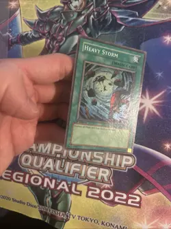 (YBL) YuGiOh Heavy Storm MRD-142 1st Edition Super Rare LP - Image 9