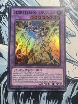 Secreterion Dragon DUAD-EN037 Ultra Rare Duelist's Advance NM 1st Ed YUGIOH - Image 1