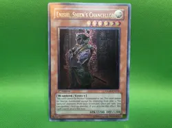 Yugioh Enishi, Shien's Chancellor Ultimate Rare GLAS-EN032 1st Edition - Image 1