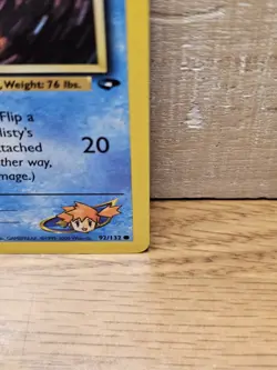 Misty's Staryu 1st Edition 92/132 Gym Challenge Non-Holo Pokemon Card TCG - Image 6