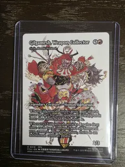 Gilgamesh, Weapon Collector - Final Fantasy MTG - Borderless Regular - Image 1