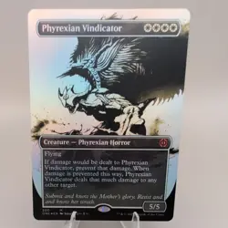 Phyrexian Vindicator FOIL - Showcase Borderless - Phyrexia ONE - MTG - Image 1