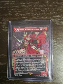 Gilgamesh, Master-at-Arms - Final Fantasy MTG - Borderless Non-Foil - Image 1