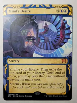 Mind's Desire -Showcase- STRIXHAVEN Regular Mythic Mystical Archives STA mtg NM - Image 1