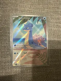 Pokemon TCG Destined Rivals 194/182 Misty's Lapras NM/M - Image 2