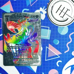 PokÃ©mon Rapid Strike Urshifu Silver Foil Holo Textured Fan Art Card  - Image 1