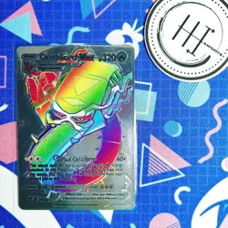 PokÃ©mon Centiskorch VMax Silver Foil Holo Textured Fan Art Card Nintendo - Image 1