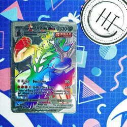 PokÃ©mon Single Strike Urshifu VMax Silver Foil Holo Textured Fan Art Card  - Image 1