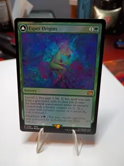 x1 Esper Origins // Summon: Esper Maduin FOIL FIN Final Fantasy MTG 185 M/NM 1x - Image 1