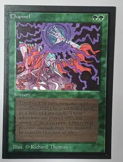 Channel x (1) MTG - Collectors' Edition (CE) - EX/NM - Image 1