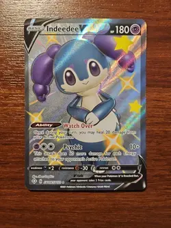 Pokemon Shining Fates: Shiny Vault Holo - SV114/SV122 INDEEDEE V, Holo Full Art  - Image 1