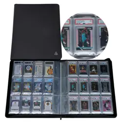 12 Pocket PSA Slab Binder, Holds 168 PSA Slabs, Graded Card Binder for PSA, C... - Image 1