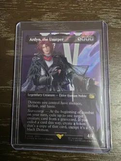 Ardyn, the Usurper - Final Fantasy MTG - Borderless Surge Foil - Image 1