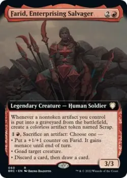 Farid, Enterprising Salvager (Extended Art) - Near Mint MTG - Image 1
