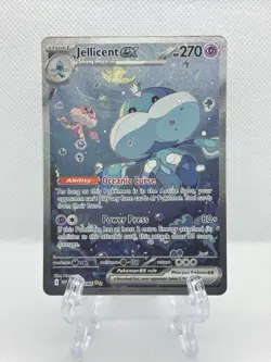 Pokemon TCG Jellicent ex 168/086 SV: White Flare Special Illustration Rare SIR - Image 1