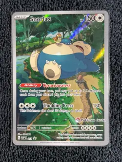 Snorlax - 051 (Pokemon Center Exclusive) 051 Sv: Scarlet & Violet Promo Cards... - Image 1