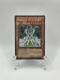 Yugioh Overdrive Teleporter CSOC-EN083 1st Edition Secret Rare - Image 1