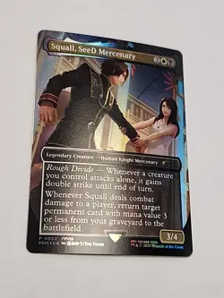 Mtg Magic Standard Showdown Promo Foil Squall, SeeD Mercenary Final Fantasy - Image 1