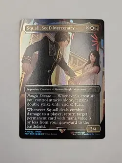Mtg Magic Standard Showdown Promo Foil Squall, SeeD Mercenary Final Fantasy - Image 4