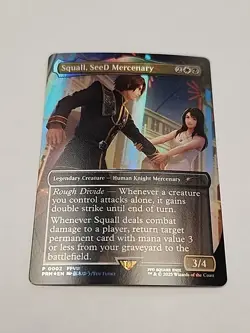 Mtg Magic Standard Showdown Promo Foil Squall, SeeD Mercenary Final Fantasy - Image 2