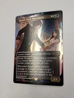 Mtg Magic Standard Showdown Promo Foil Squall, SeeD Mercenary Final Fantasy - Image 3