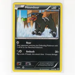 PokÃ©mon TCG Houndour 55/101 BW Plasma Blast Regular Common Card EN-LP 2013 - Image 1