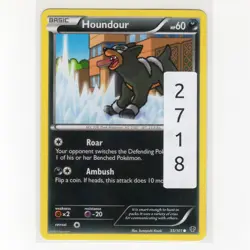 PokÃ©mon TCG Houndour 55/101 BW Plasma Blast Regular Common Card EN-LP 2013 - Image 3
