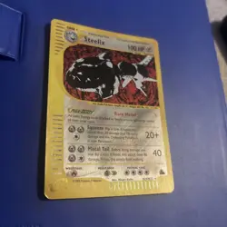 2003 Pokemon Skyridge Steelix (Holo H29/H32) trading card - Image 2