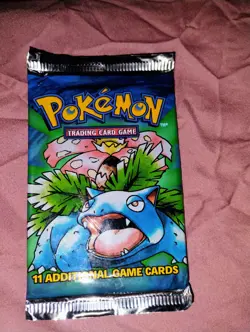Wizards of the Coast Pokemon 1st Edition Basic Booster Pack - Image 1