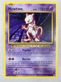 Mewtwo 51/108 XY Evolutions Pokemon TCG Rare Near Mint - Image 1