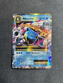 Pokemon TCG M Blastoise EX 22/108 Evolutions Full Art Holo Rare XY - Image 1