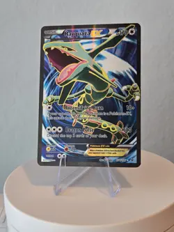 2015 Pokemon XY Roaring Skies Rayquaza EX #104/108 - Image 1