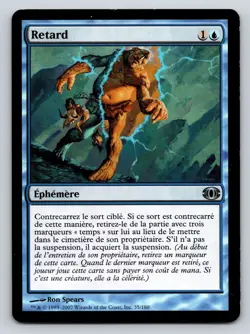 MTG - Retard - Future Sight - French - Magic the Gathering - Image 1