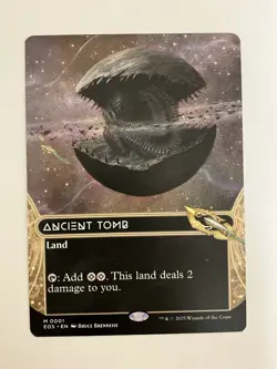 MTG Ancient Tomb (0001) *Non-Foil* Borderless Edge of Eternities Stellar NM/MT - Image 1