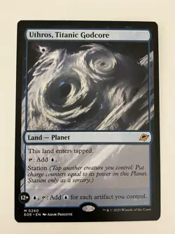 Uthros, Titanic Godcore Edge of Eternities Regular MTG - Image 1
