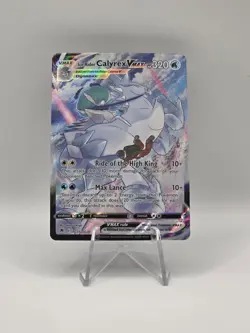 Pokemon TCG Ice Rider Calyrex VMAX TG15/TG30 Ultra Rare Astral Radiance NM/Mint - Image 1