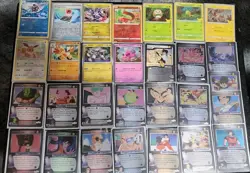 🔥 29 Holos Only - 2000's DragonBall Z TCG & Pokémon Mix Lot In Sleeves - RARE - Image 1