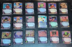 🔥 29 Holos Only - 2000's DragonBall Z TCG & Pokémon Mix Lot In Sleeves - RARE - Image 19