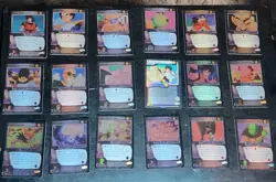 🔥 29 Holos Only - 2000's DragonBall Z TCG & Pokémon Mix Lot In Sleeves - RARE - Image 2