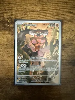 Pokémon TCG Black Bolt Landorus 131/086 Illustration Rare Pack Fresh ENGLISH NM - Image 7