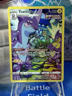 Toxtricity GG09/GG70 (Galarian Gallery) Crown Zenith Near Mint Pokemon TCG - Image 1