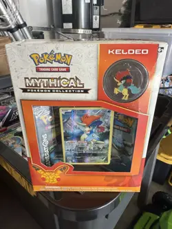 Keldeo Mythical Pin Collection Box, Pokemon XY Generations 20th Anniversary - Image 1