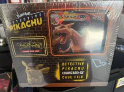 Pokemon TCG Detective Pikachu Charizard GX Special Case File - Image 1