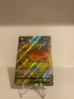 Charizard V - SWSH260 UPC Black Star Promo Alternate Art Pokemon  - Image 3