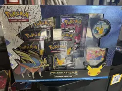 Pokemon TCG Celebrations 25th Zacian Deluxe Pin Collection Box - Image 1