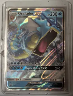 Pokémon TCG Gyarados GX SM212 SM Hidden Fates Tin Black Star Promo Holo MINT - Image 1