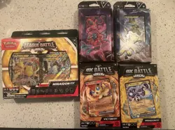 Brand New Sealed Pokémon Ex Battle Decks And Deoxy Deck And Zeraora deck - Image 1